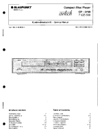 Blaupunkt CP-2790 - Service Manual
